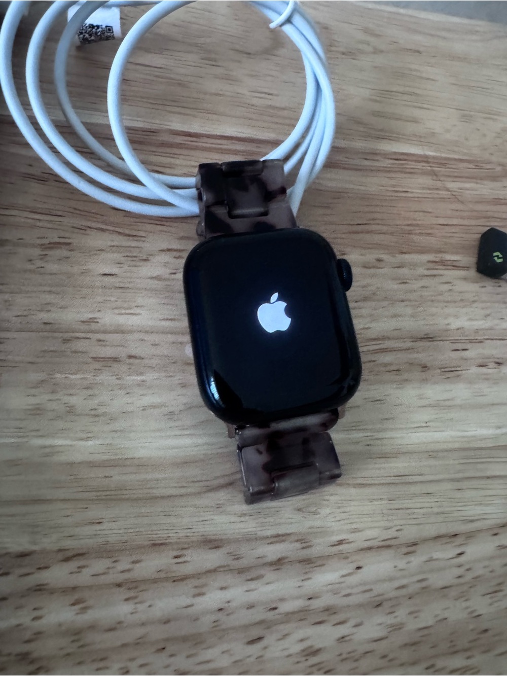 Apple Series 7 Midnight Aluminum Case with Midnight Sport Band